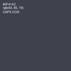 #3F414C - Cape Cod Color Image